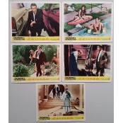 The Moving Target - (Harper) Original 1966 Warner Lobby Cards x 5